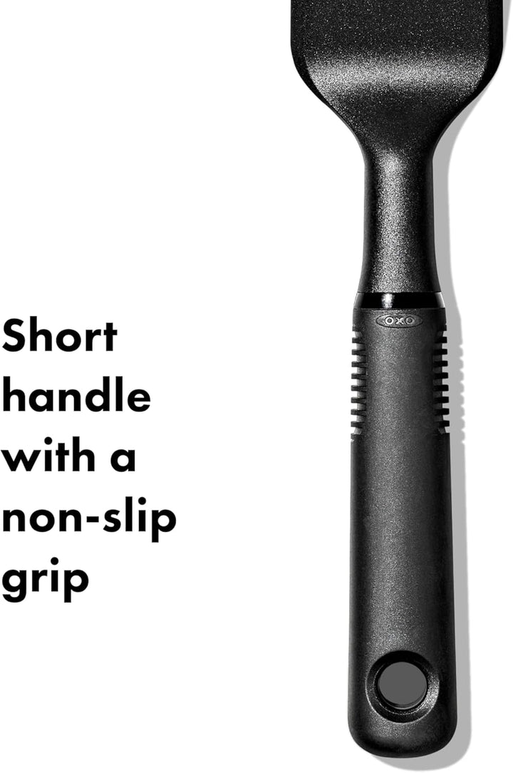 Black Nylon Cut and Serve Turner Kitchen Spatula by Oxo Good Grips