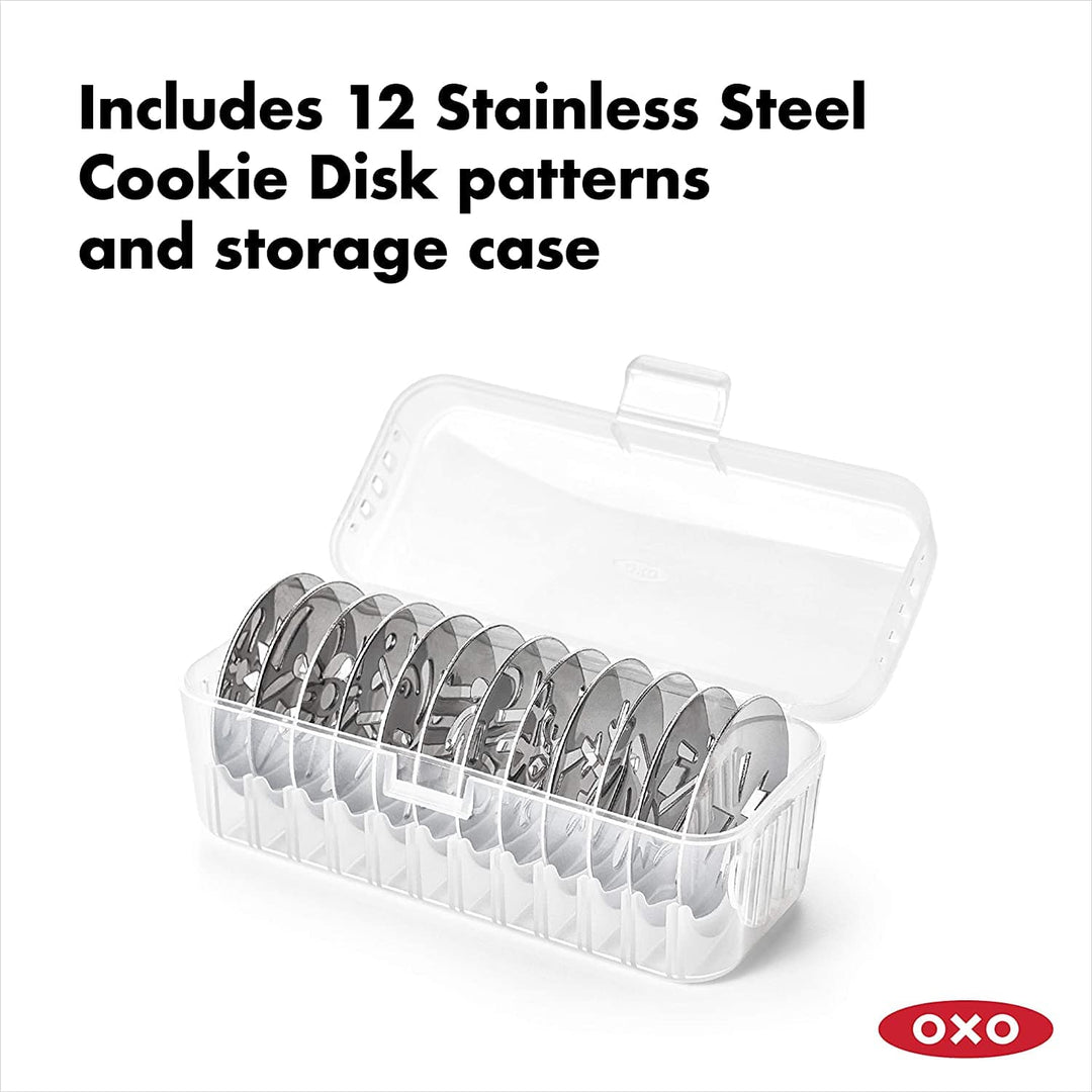 Oxo Good Grips Cookie Press Set, 14 Piece