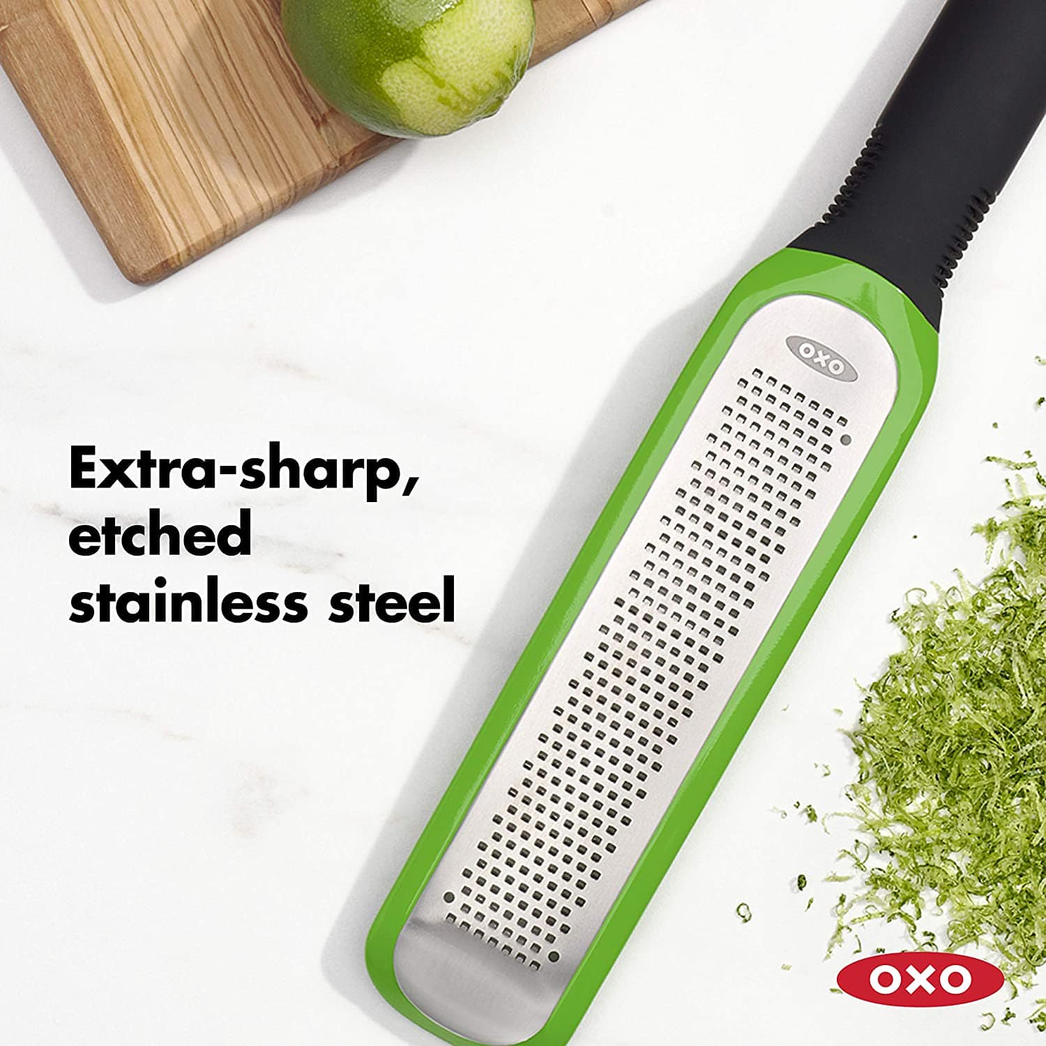 OXO Softworks Stainless Steel Etched Zester 