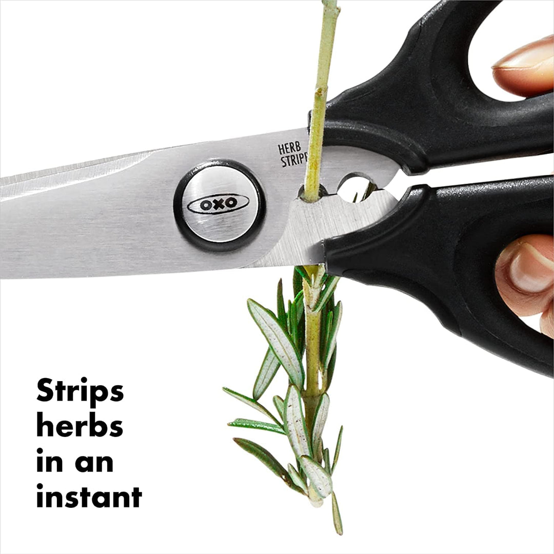 OXO OXO Kitchen Scissors with Herb Stripper