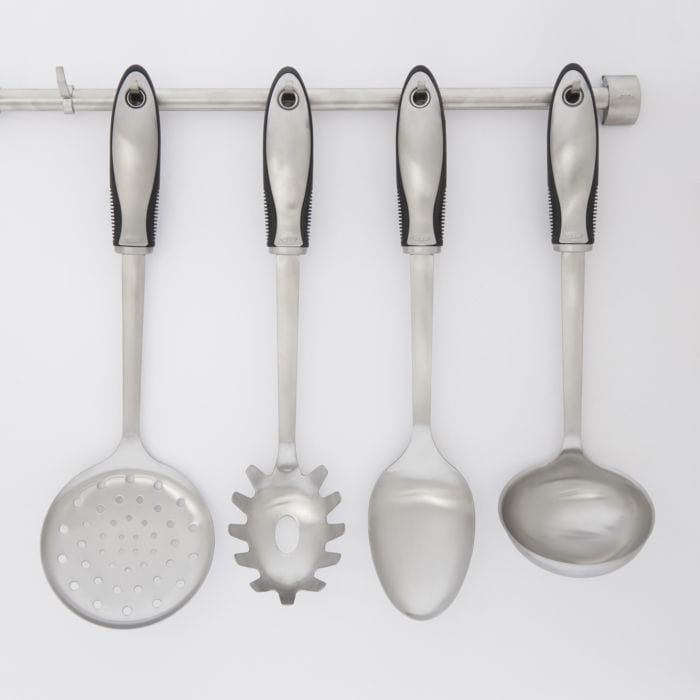 OXO OXO Stainless Steel Utensils - Slotted Spoon, Spoon, or Spaghetti Server