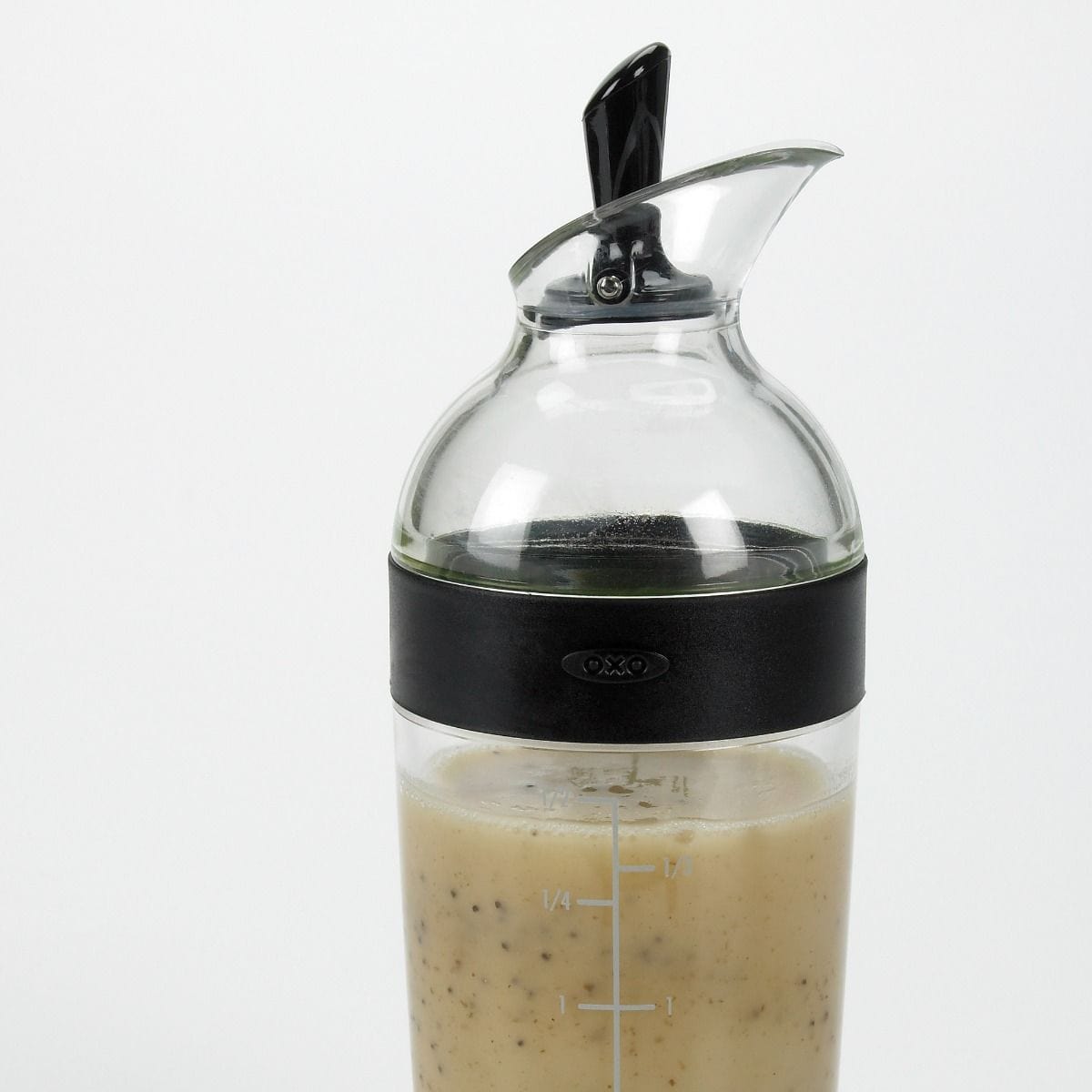 OXO  Salad Dressing Shaker - Black – Plum's Cooking Company