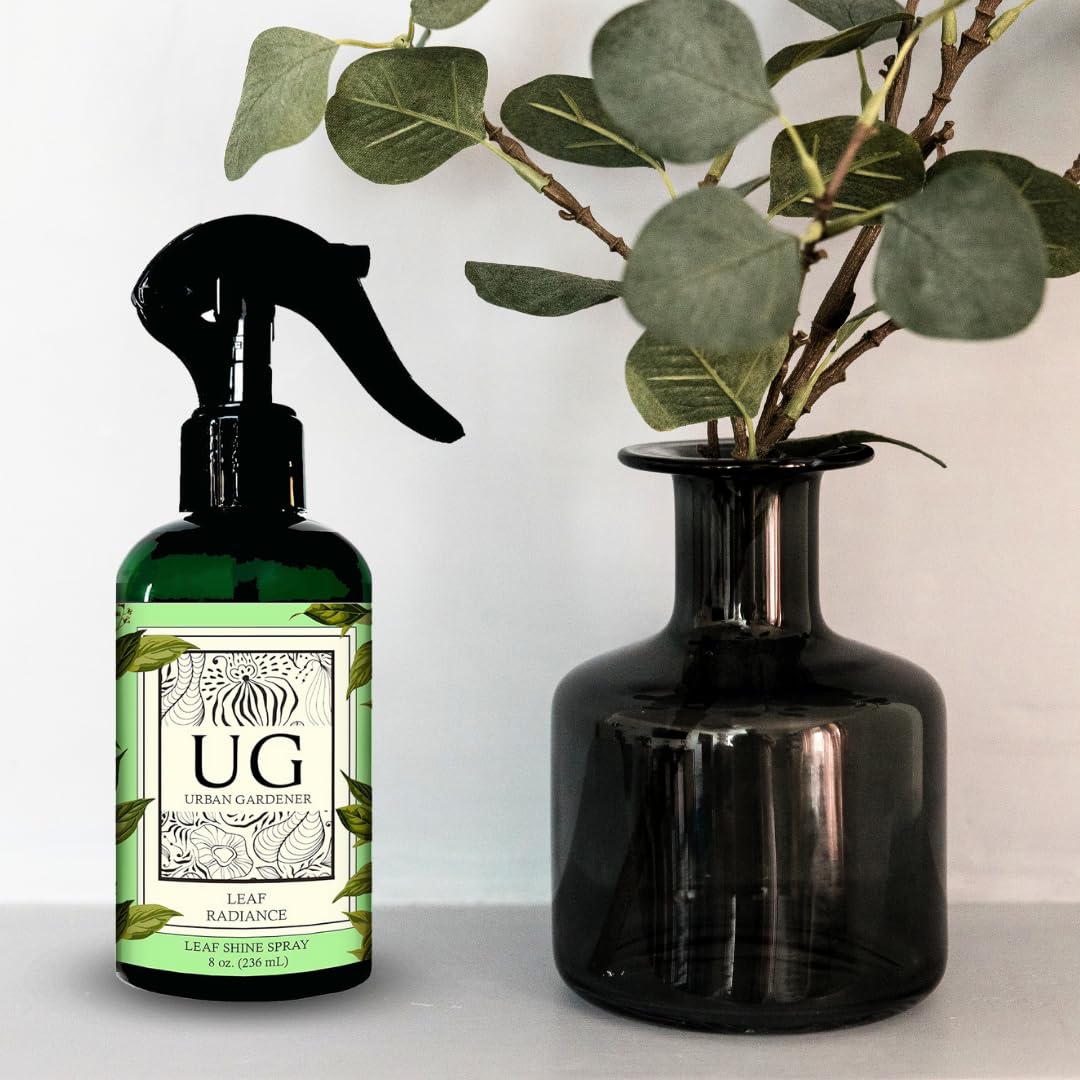soap spray for indoor plants Leaf Radiance Shine Plant Spray by Urban Gardener – Kooi Housewares