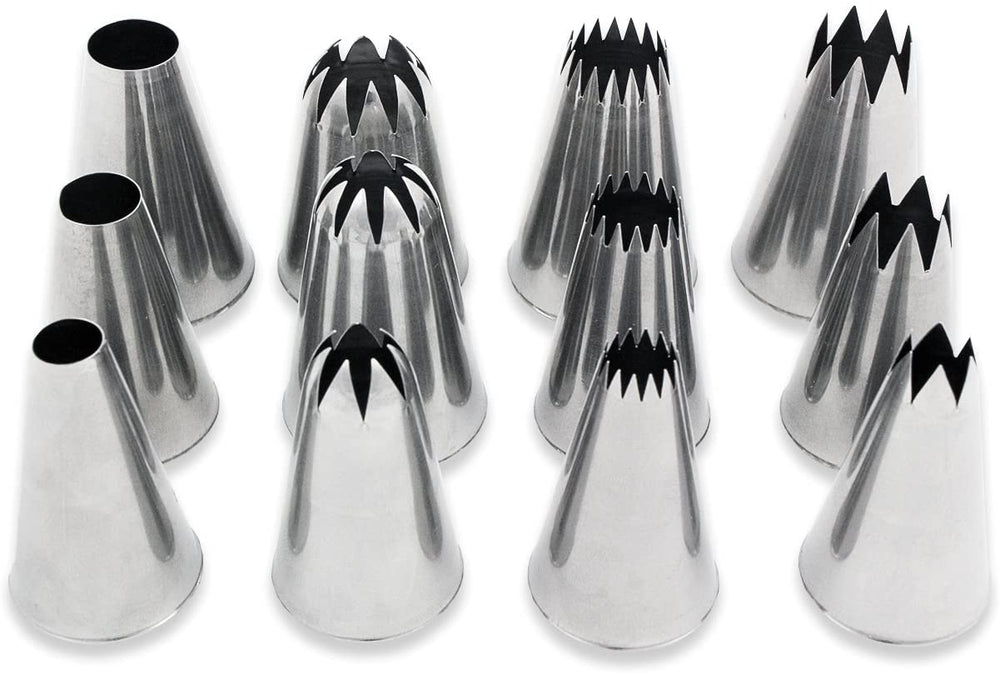 PME PME 12 pc. Cake Decorating Savoy Nozzle Set
