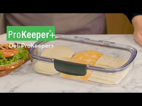 Deli ProKeeper+ plastic food storage container