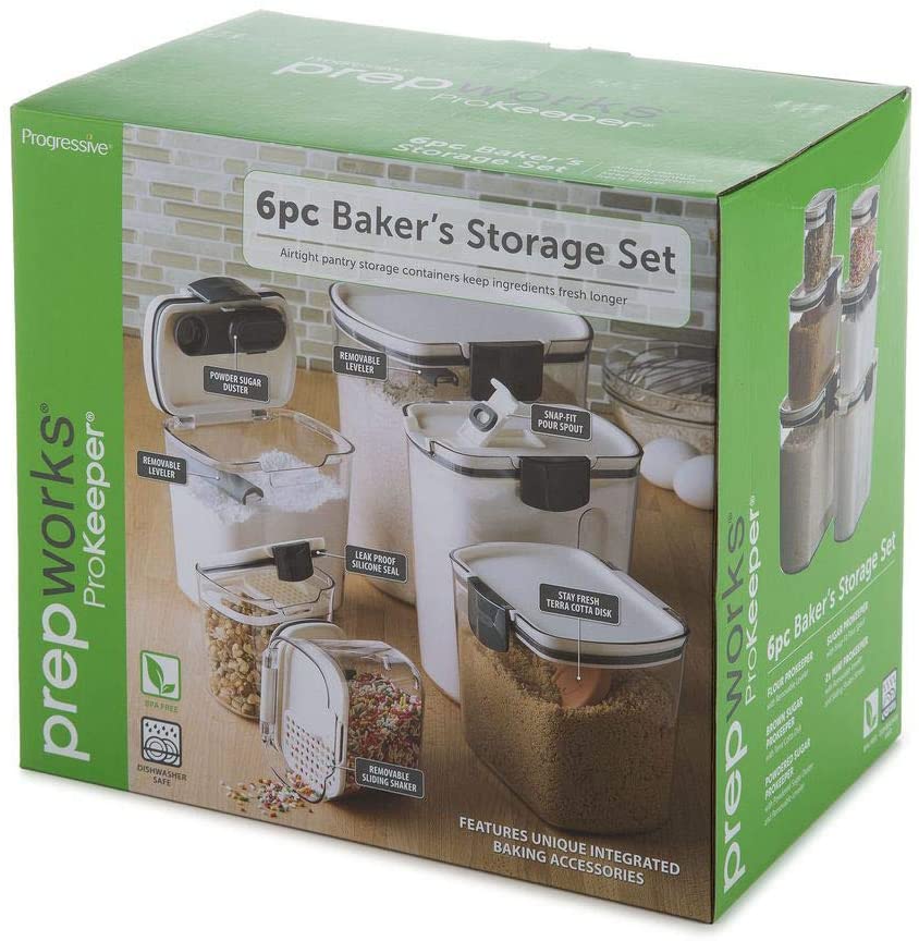 ProKeeper 6-piece Bakers Storage Set