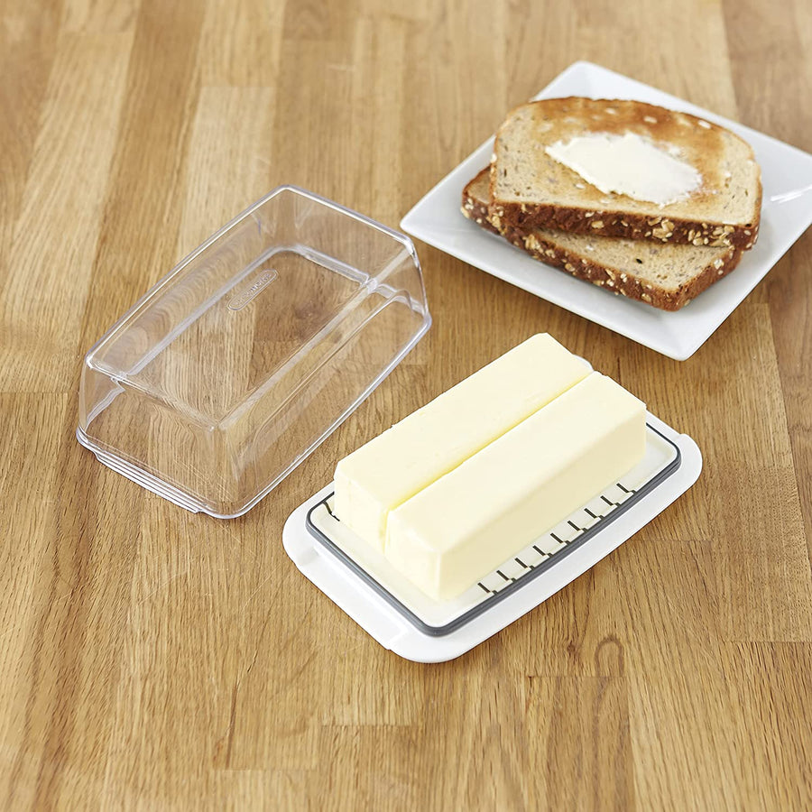 Progressive Progressive Wide Butter or Cream Cheese Keeper Dish with Cover