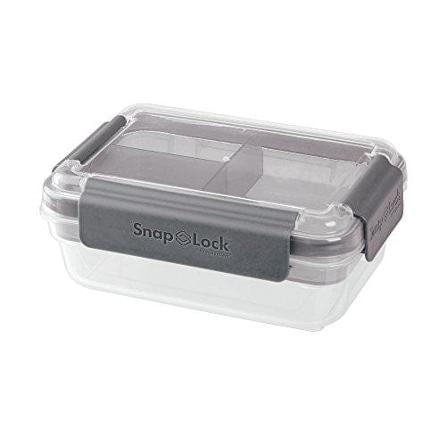 Progressive SnapLock Divided Bento to Go - Gray