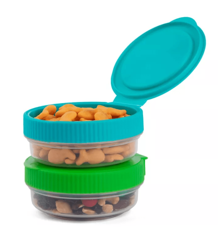 Progressive Snaplock 3 Portion Snack Stack Set | 3-Piece