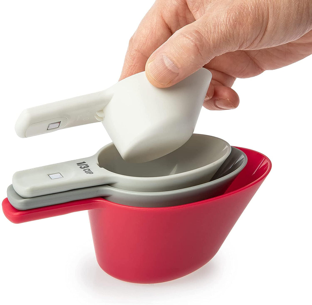 Norpro Grip-EZ Measuring Cup Set of 6 New BPA Free Plastic Comfortable