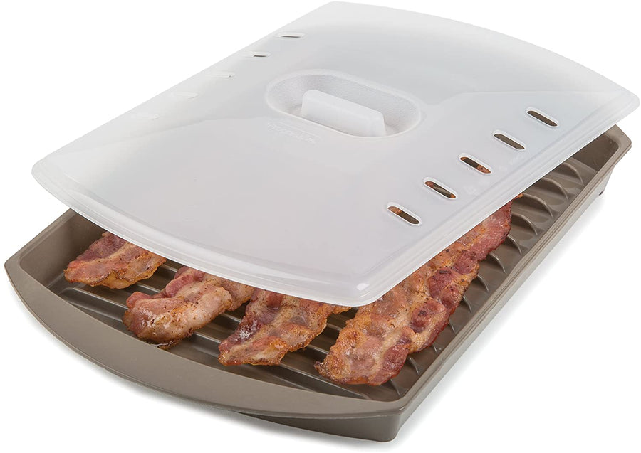 Progressive PrepSolutions by Progressive Small Microwave Bacon Grill - 10 x 7 Inches