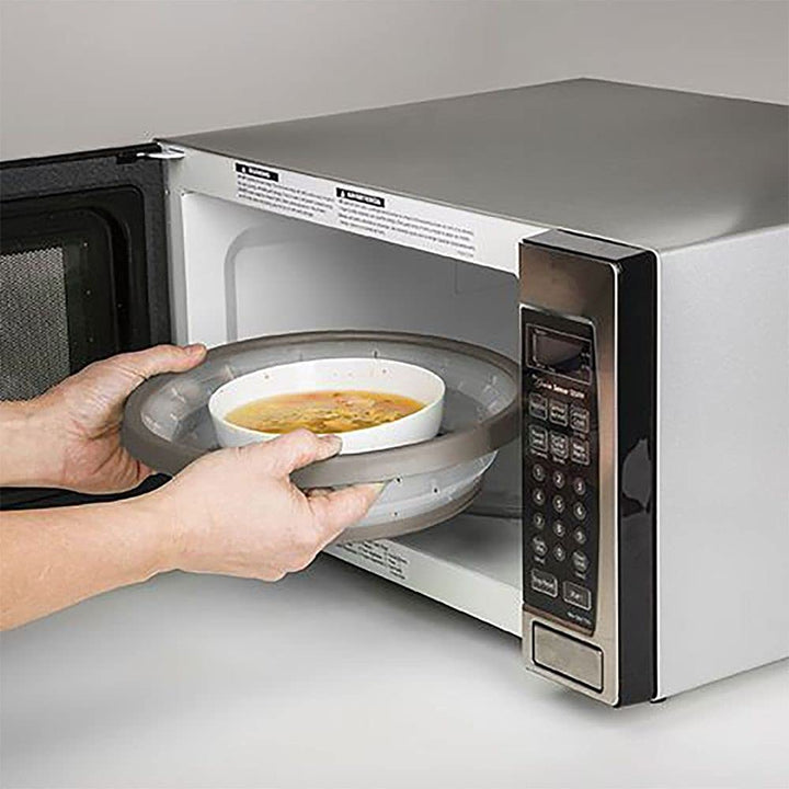 Progressive Progressive Collapsible Microwave Food Cover - Gray