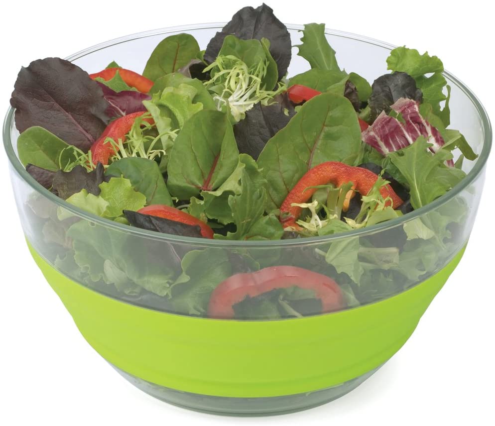Single Serve Small Salad Spinner - Mini Prep Lettuce Spinner 