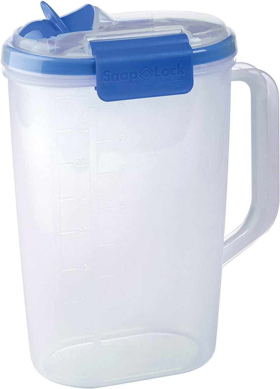 Progressive Blue Snaplock 2 Quart Juice Pitcher