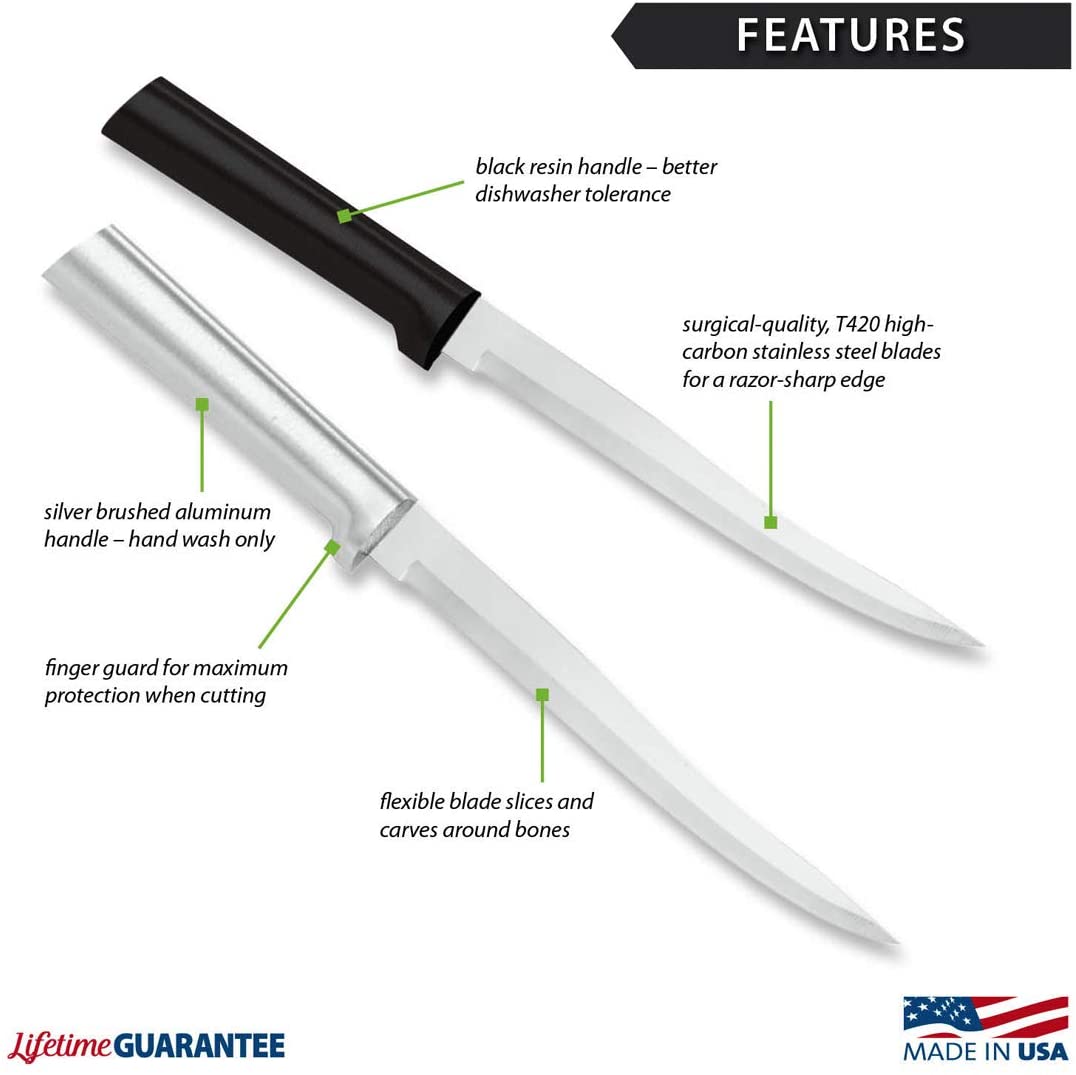 Carving / De-Boning Knife for Carving and Slicing Meat by Rada Cutlery