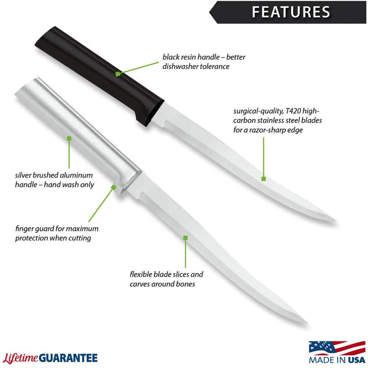 Carving / De-Boning Knife for Carving and Slicing Meat by Rada Cutlery
