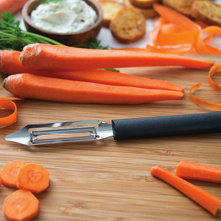 Rada Rada Deluxe Fruit / Vegetable Peeler - Silver or Black