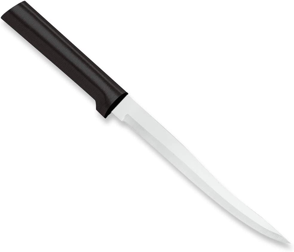 Rada Rada Carving / De-Boning Knife - Silver or Black Carver / De-Boner Knife -  Black Handle