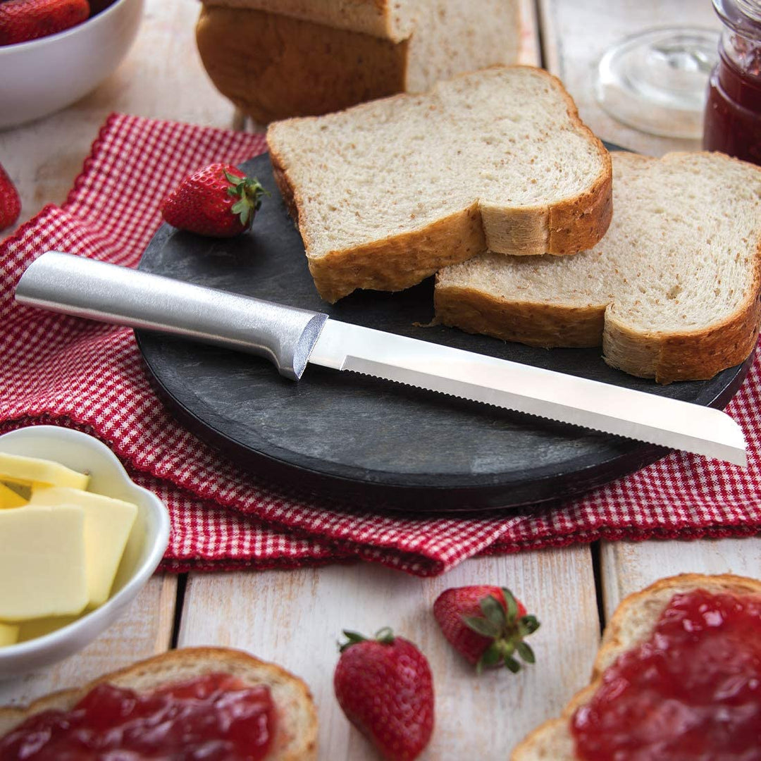 Rada Rada Cutlery 7 Piece Starter Knife Set with Peeler - Silver or Black