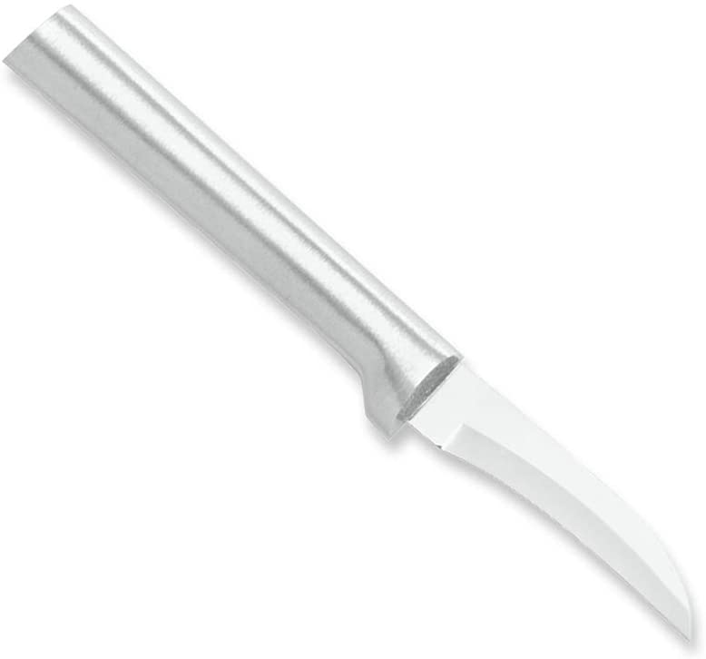 Rada Rada Cutlery Curved Granny Paring Knife - Silver or Black Granny Paring Knife - Silver