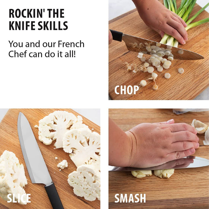 Rada Rada Cutlery - French Chef Knife - Silver or Black