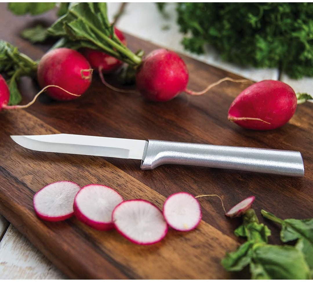 Rada Cutlery Peel, Pare, & Slice Knife Set- Silver or Black – Kooi  Housewares