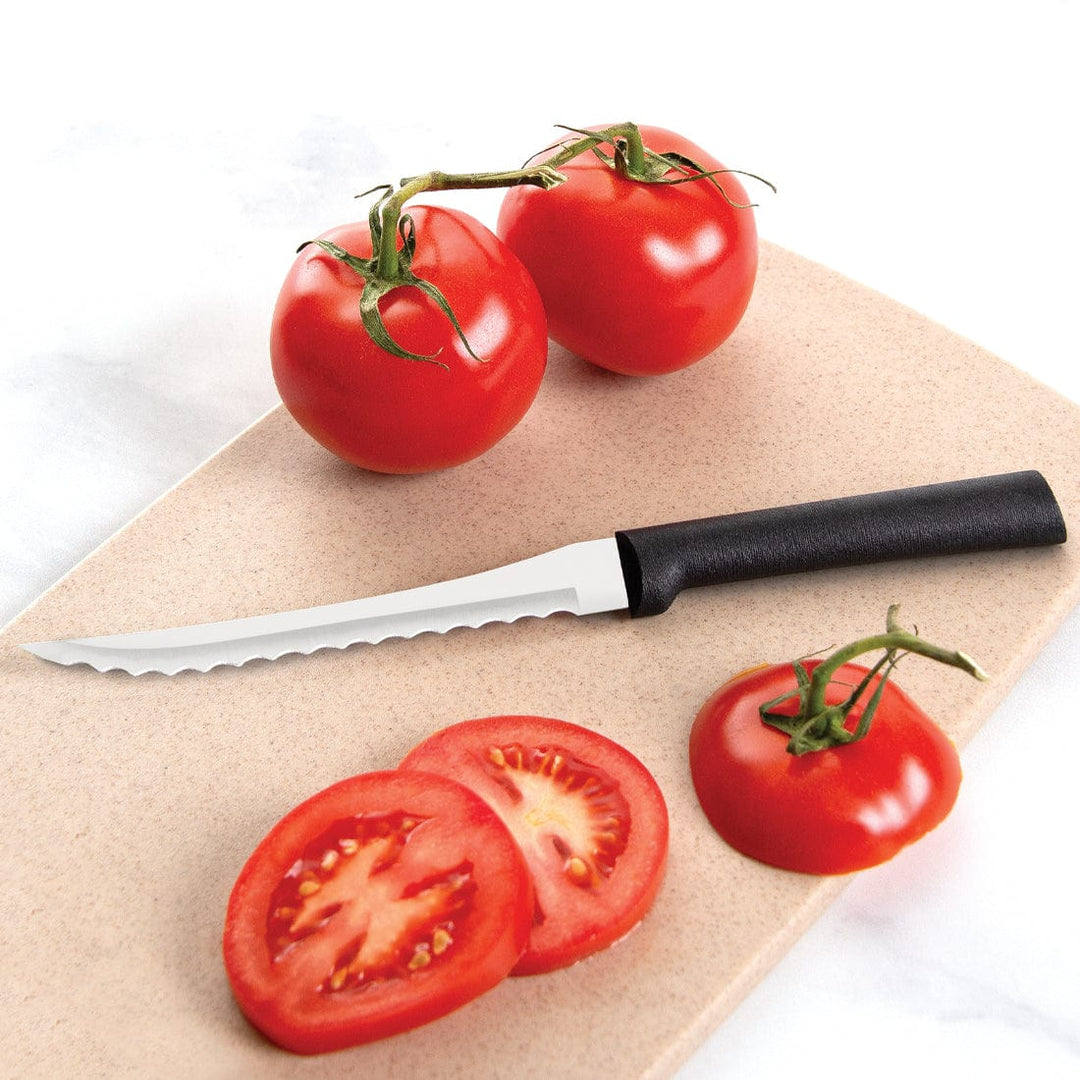 Tomato Slicing Knife Tomato Slicer by Rada Cutlery - Black