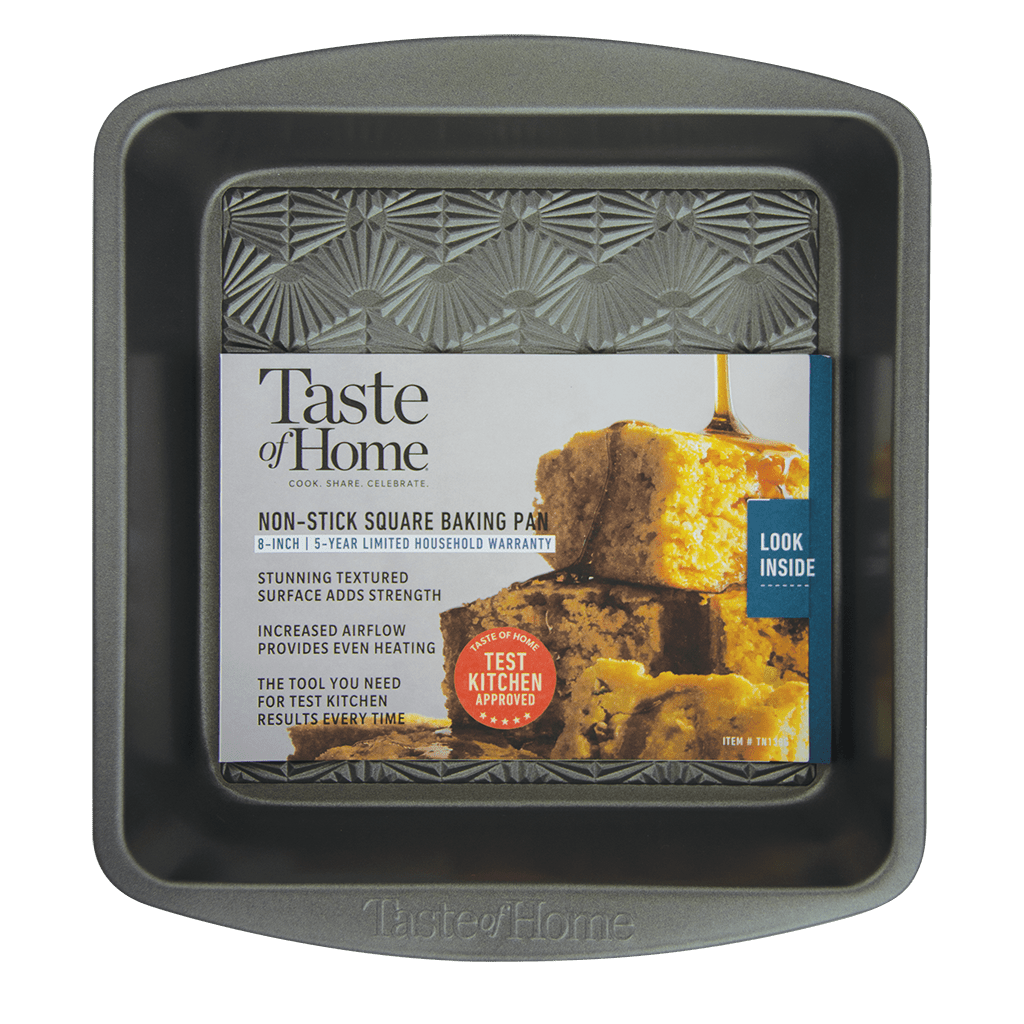Range Kleen Taste of Home Non-Stick Square Baking Pan - 8 Inch