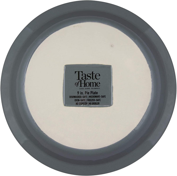 Range Kleen Taste of Home Stoneware Pie Plate