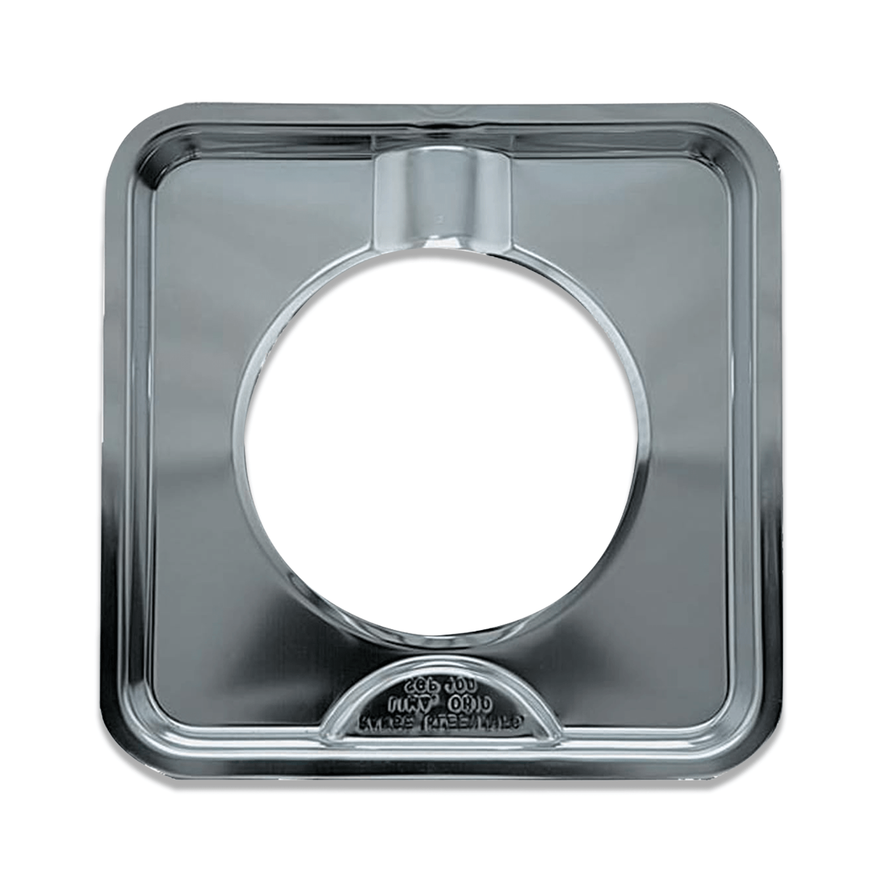 Chrome Square Drip Pan - Style I by Range Kleen - SGP-400 - 4 Pack ...