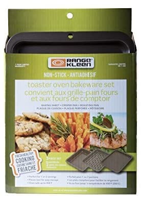 Range Kleen Range Kleen 3-Piece Non-Stick Toaster Oven Bakeware Set