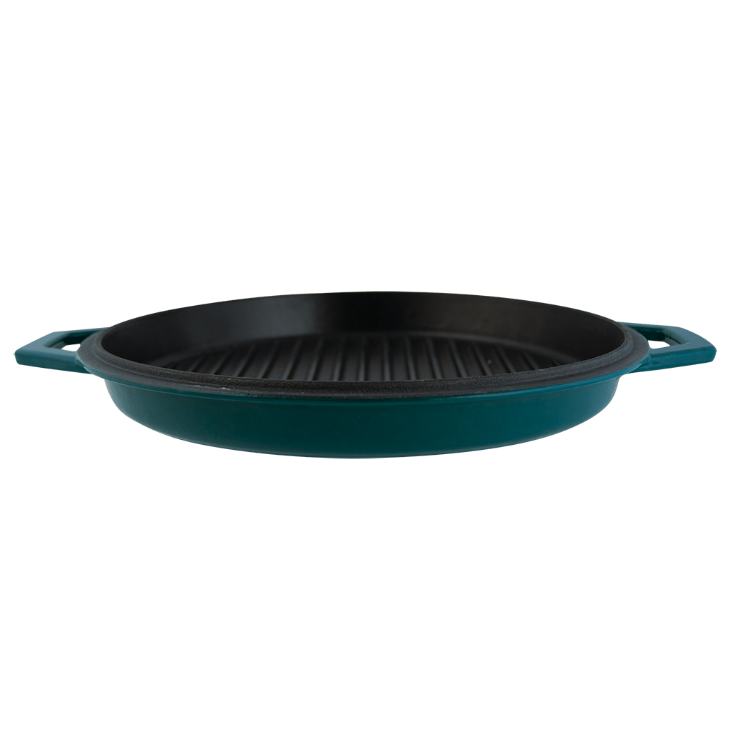 Enameled Cast Aluminum Dutch Oven With Lid 4.7L Nonstick Pan for