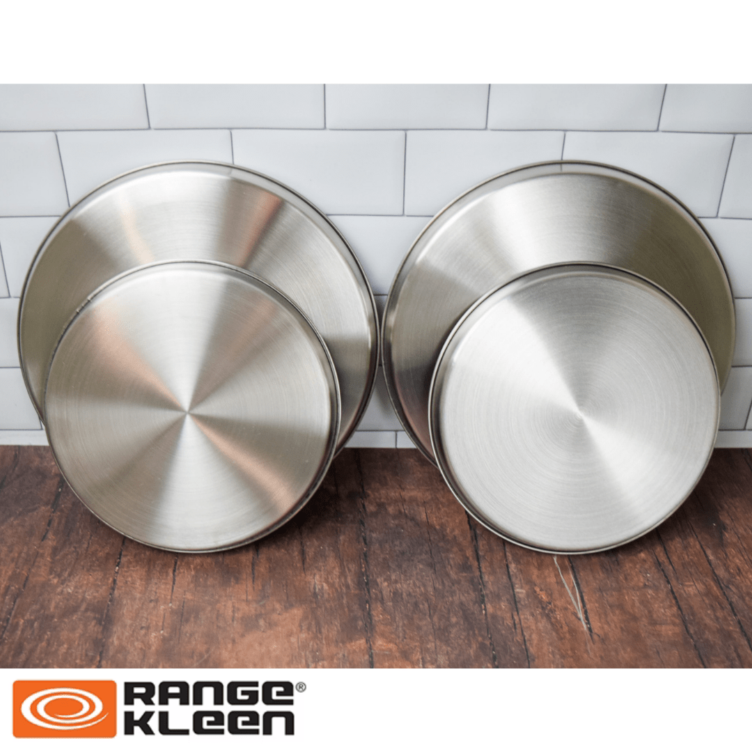 Range Kleen Burner Kovers Stainless Steel