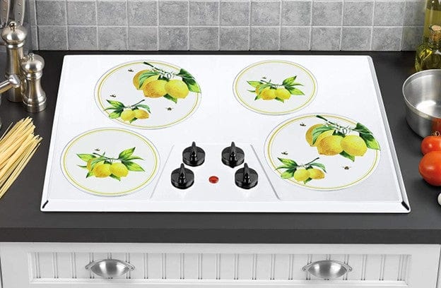 Reston Lloyd Reston Lloyd Fresh Lemons  - Burner Cover - Set of 4