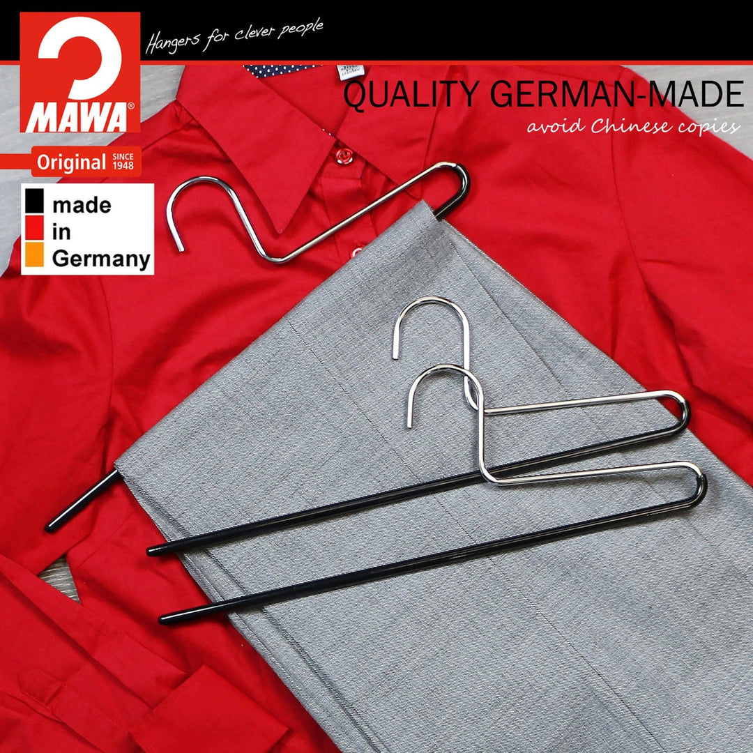 Reston Lloyd Mawa Pants / Trouser Clothes Hangers, Set of 10, Style KH/1