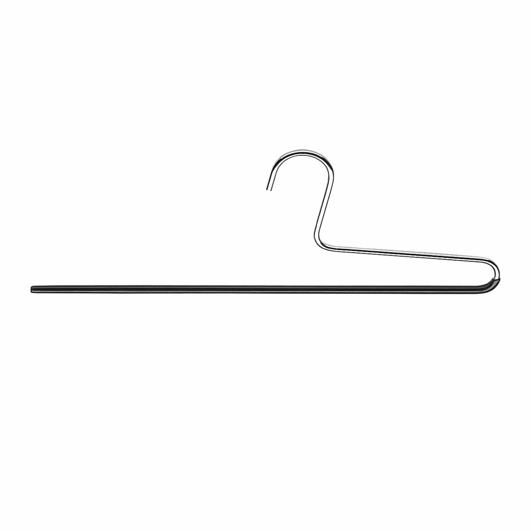 Reston Lloyd Mawa Pants / Trouser Clothes Hangers, Set of 10, Style KH/1 Black