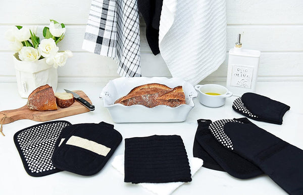 Ritz Royale - Black - Kitchen Textile Options – Kooi Housewares