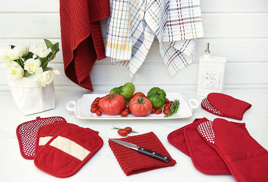Ritz Ritz Royale - Paprika / Red Kitchen Textile Options