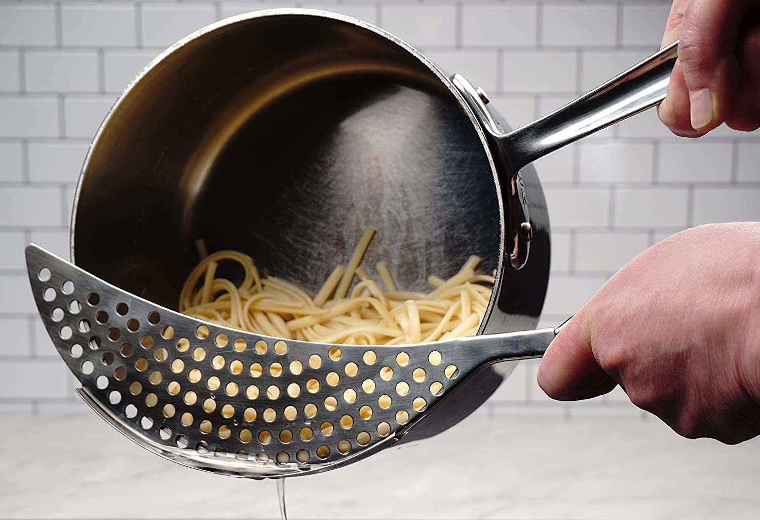 RSVP Endurance Crescent Pot Strainer - Thumbnail 2