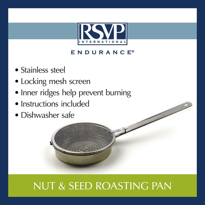 RSVP RSVP Vintage Nut & Seed Toasting Pan