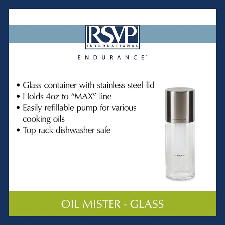 RSVP RSVP International Oil and Dressing Mister, Glass
