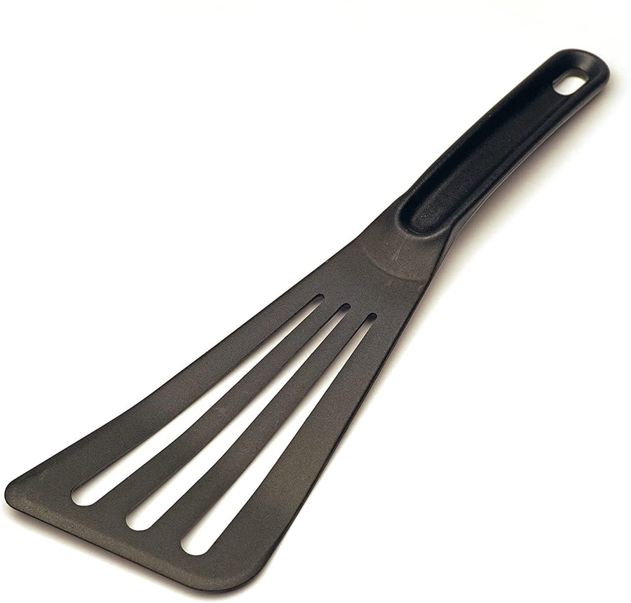 RSVP RSVP International European-Style Angled Spatula - Black Black