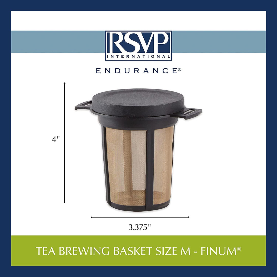 RSVP RSVP Finum Loose Leaf Tea Infuser / Brewing Basket