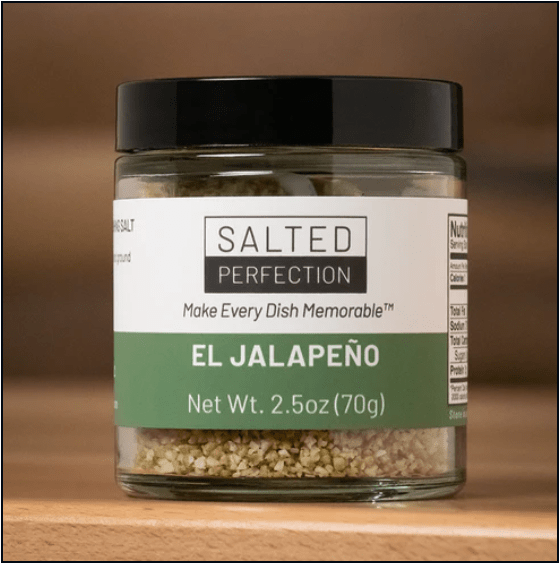 Salted Perfection El Jalapeño Finishing Salt