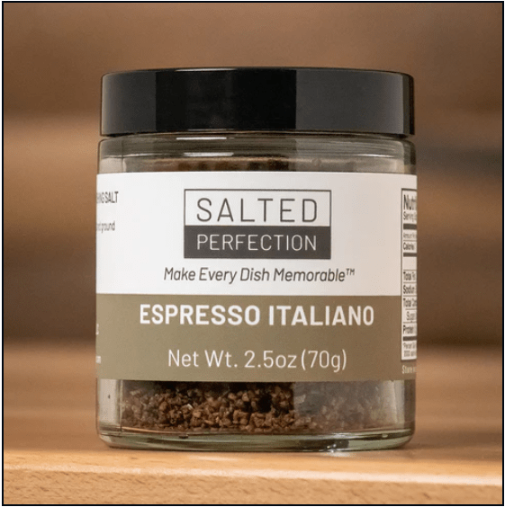 Salted Perfection Espresso Italiano Finishing Salt