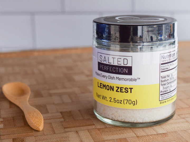 Salted Perfection Lemon Zest Finishing Salt