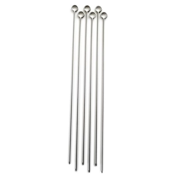 Stainless Steel Kabob Skewers, 6 Pack, by Norpro