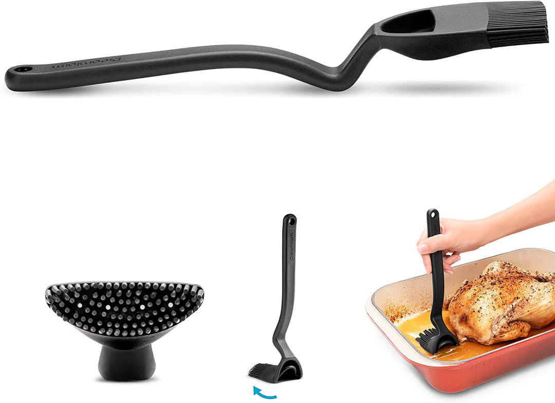 Brizzle Basting Brush for Grilling, Pastries, Meat by Dreamfarm