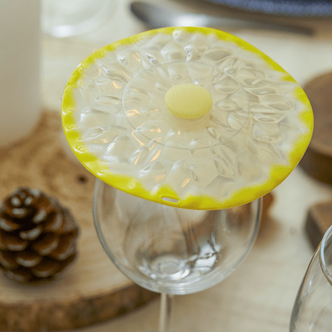 Silicone Citrus Drink Covers - 4 Inch - Set of 2 by Charles Viancin