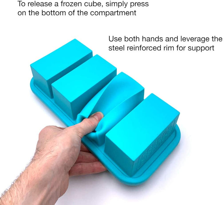 Souper Cubes Souper Cubes Freezing Tray with Lid - 1 or 2 Cup